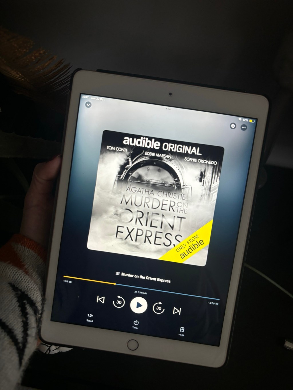 'Murder on the Orient Express' audiobook by Agatha Christie