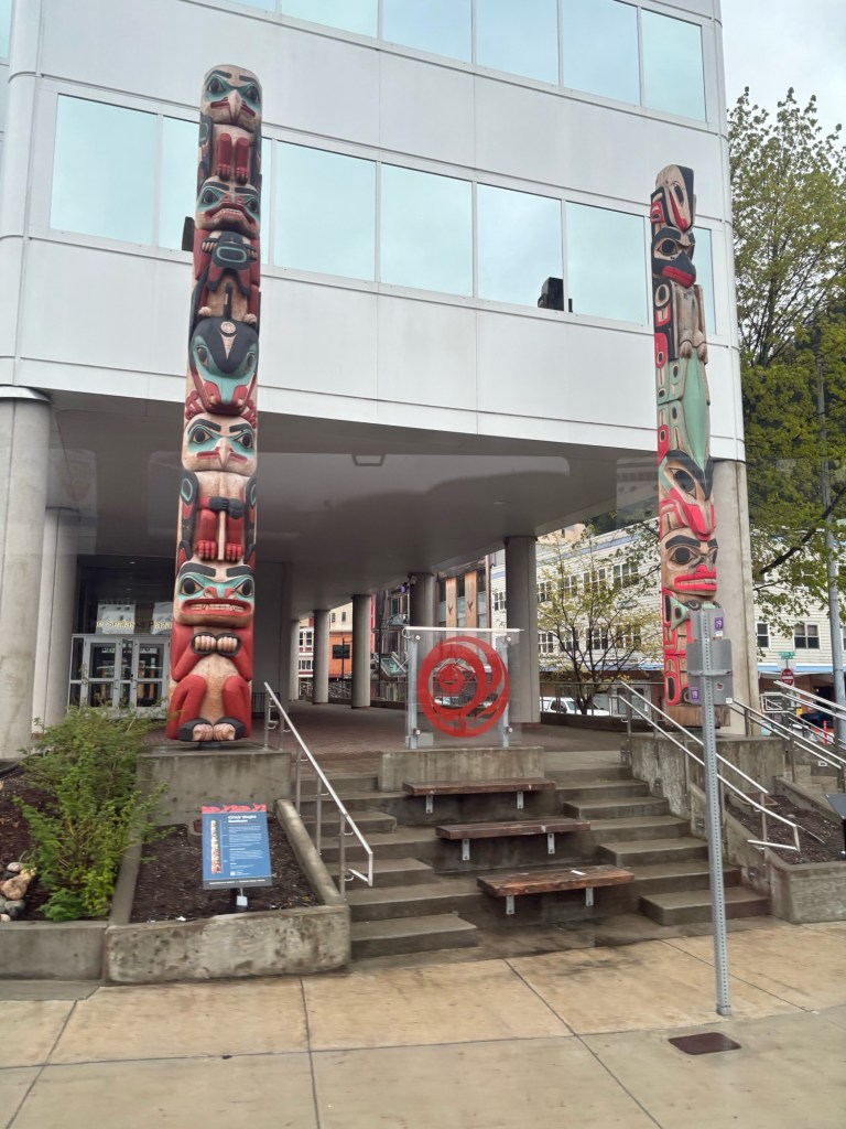 Totems in Juneau, Alaska