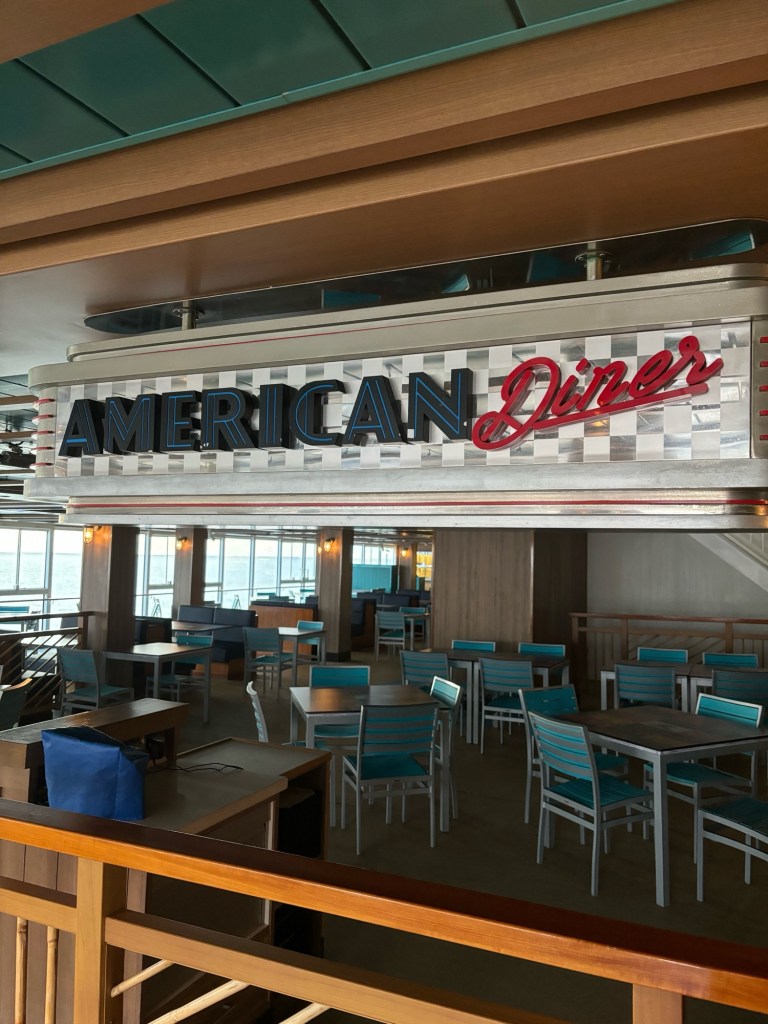 American Diner on Norwegian Bliss Cruise Ship