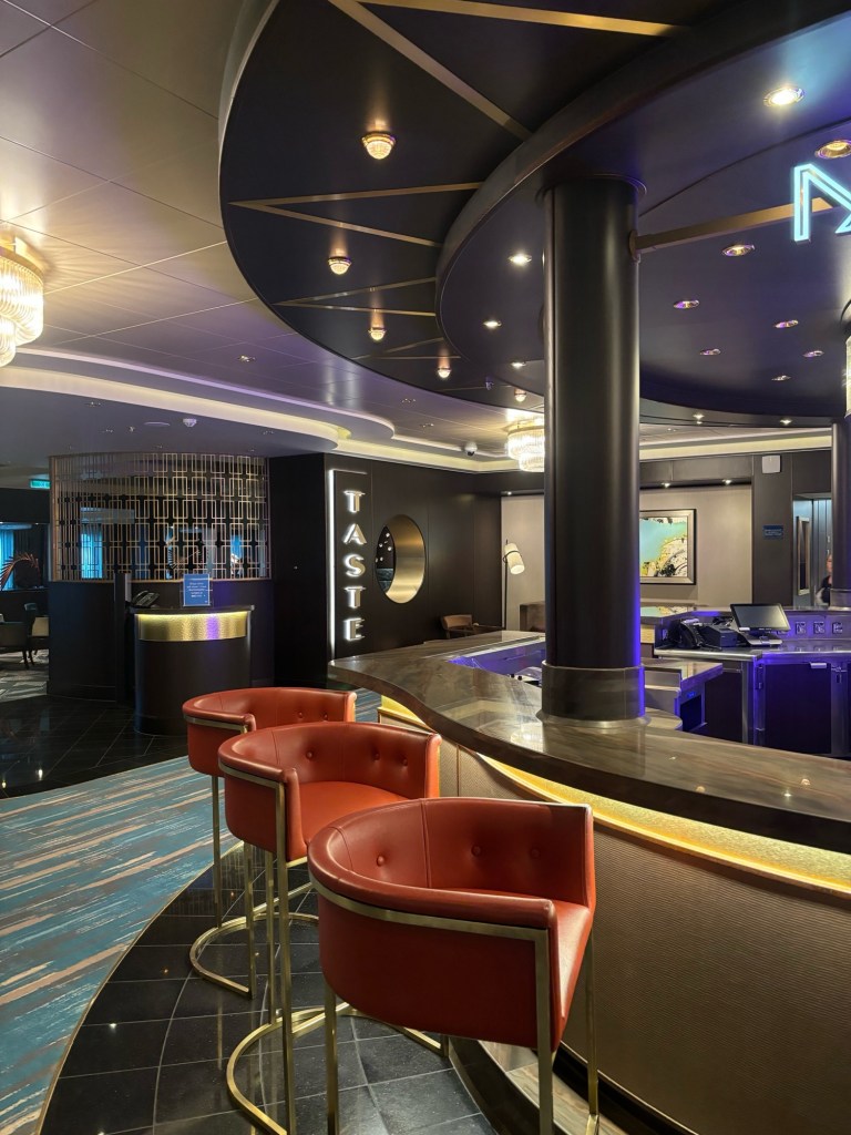 Taste restaurant on Norwegian Bliss Cruise Ship
