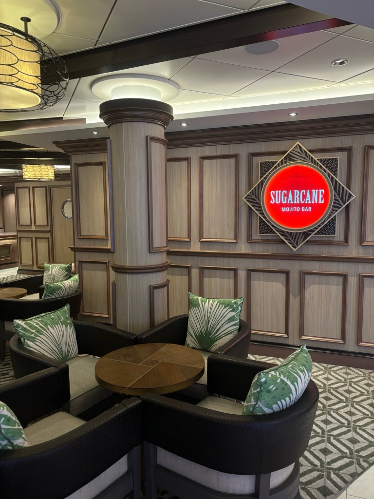 Sugarcane Mojito Bar on Norwegian Bliss Cruise Ship