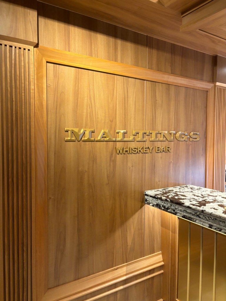 Maltings Whiskey on Norwegian Bliss Cruise Ship