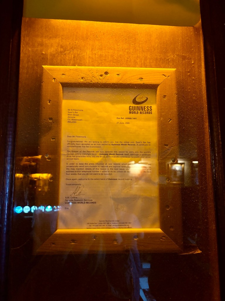 Sean's Bar's Guinness World Record