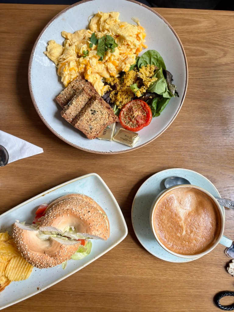 Food and drinks at the Café beside the Hill of Tara, Ireland