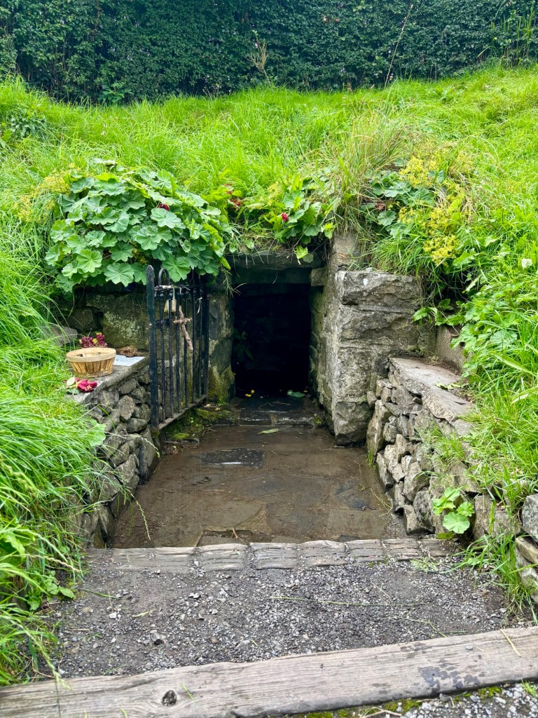 St. Patrick's well at the Hill of Tara, County Meath, Ireland
