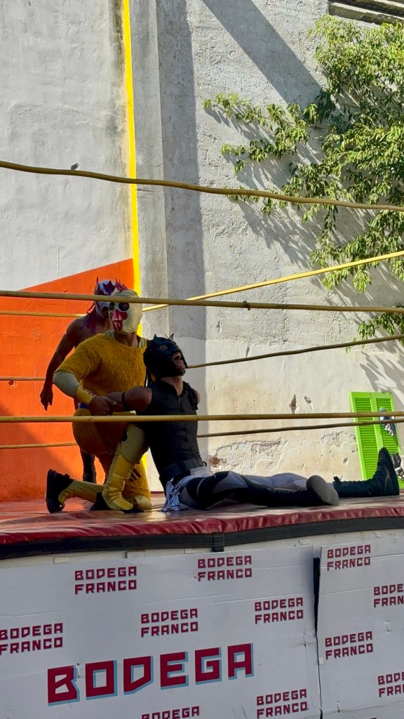 Lucha Libre wrestling match in Mazatlán, Mexico