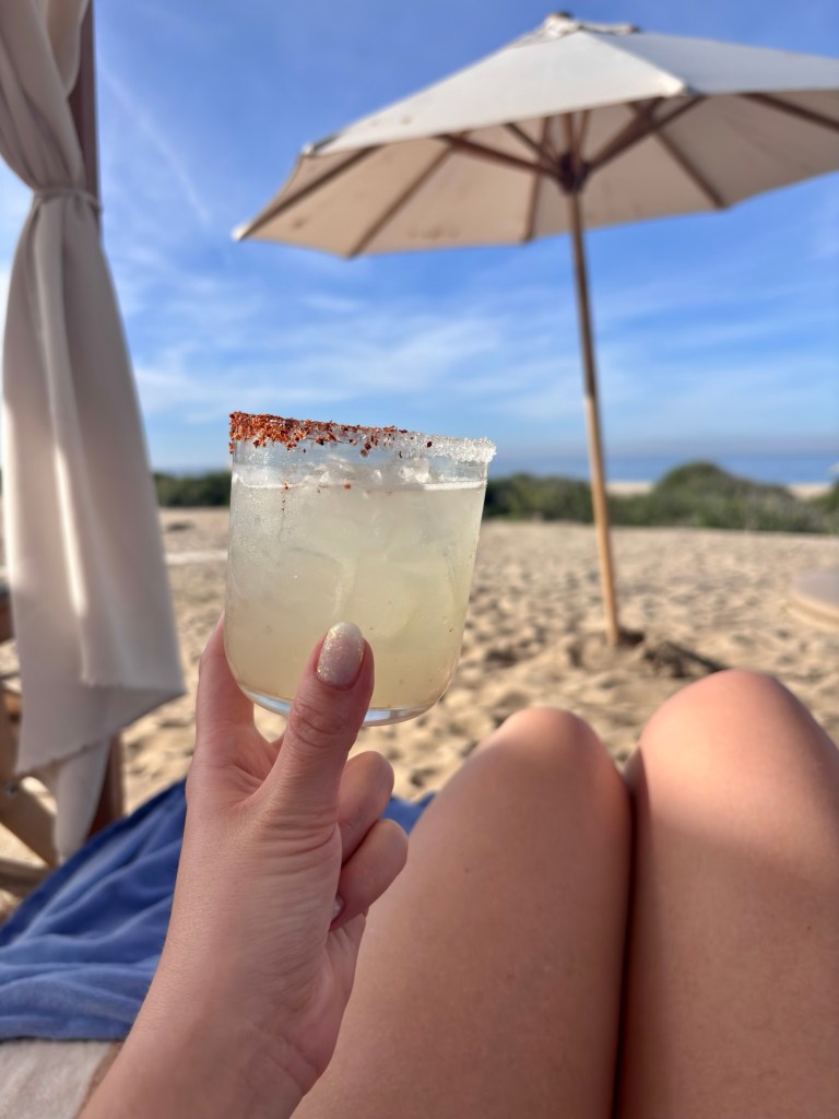 Margarita at Tierra Sagrada Beach Club by Cabo Adventures in Cabo San Lucas, Mexico