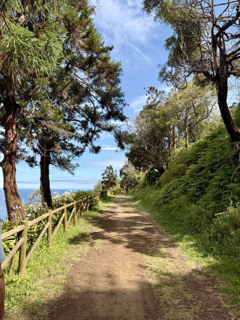Walk on Monte Brasil on Terceira Island in Azores