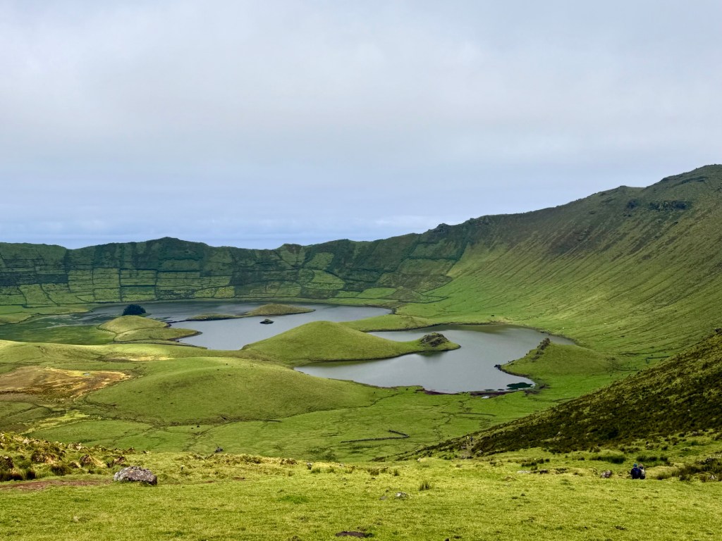 The Caldeirão on the Corvo Island in the Azores
