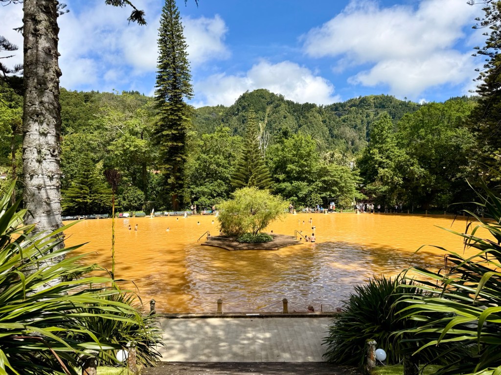 Parque Terra Nostra on São Miguel Island in Azores